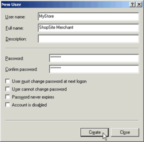 Add User Dialog