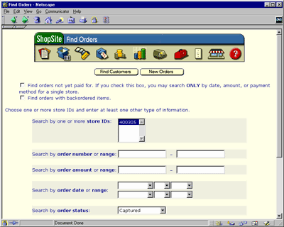 Advanced Order Management