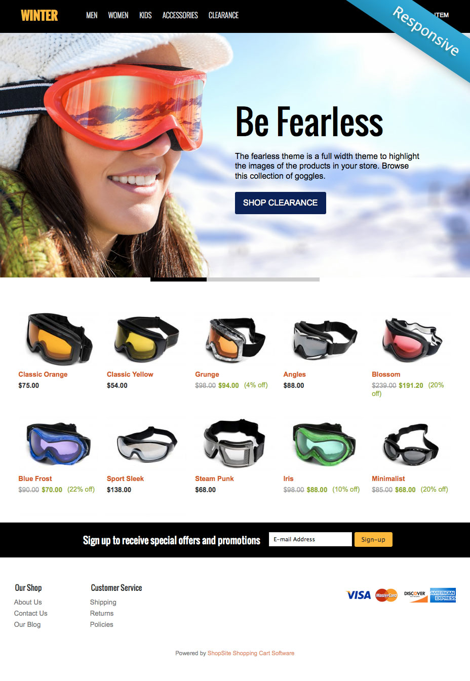 Fearless Orange Page