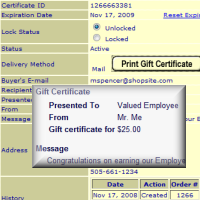 Gift certificates draw new customers to your store