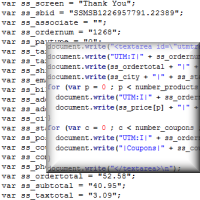 Add JavaScript to Shopping Cart screens