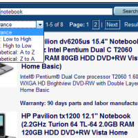 Customers can search for products